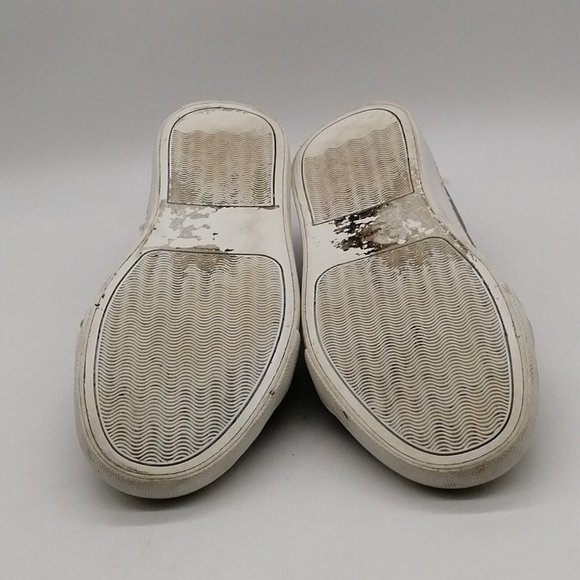 Express Womens Lace Up Sneaker Gray Low Top Round Toe Flat Heel 11 - Picture 4 of 10